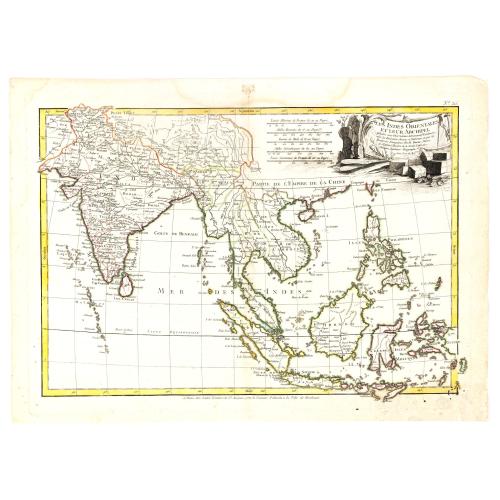 Old map image download for Les Indes Orientales et leur Archipel. . .