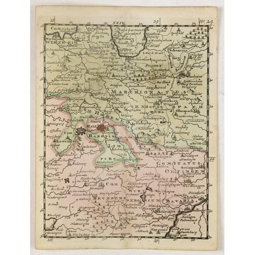 Old map image download for (Ochfenfurt, Hall, Bavaria, etc.)