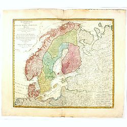 Scandinavia complectens sueciae, Daniae et Norvegiae. . .