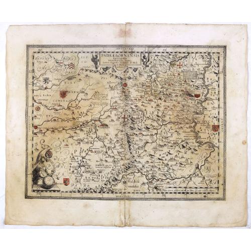 Complete set of 7 maps of German provinces. - Old map by GIGAS, J.K.