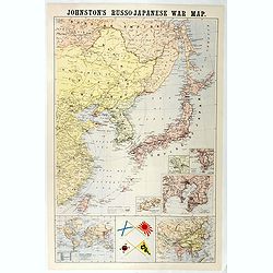 Johnston's Russo-Japanese War Map.