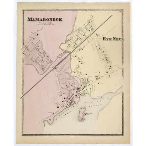 Old map image download for Mamaroneck.