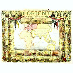 l'Orient or the Indian travellers. A geographical and historical game. . .