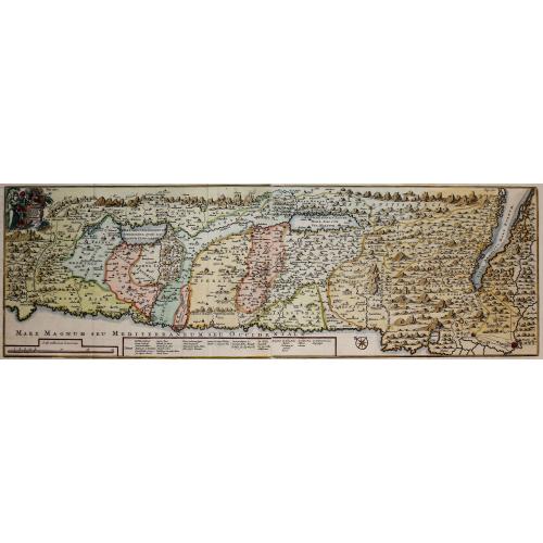 Old map image download for Tabula Geographica Terrae Sanctae, Auctore J. Bonfrerio Societat Jesu.