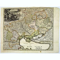 Ukrania seu Cosacorum Regio Walachia item Moldavia et Tartary minor.