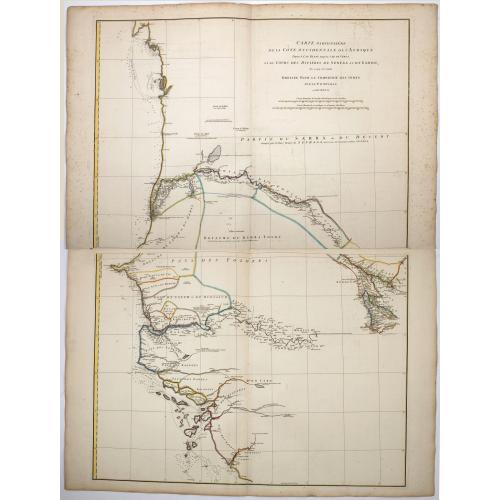 Old map image download for Carte particuliere de la Cote Occidentale de l'Afrique...