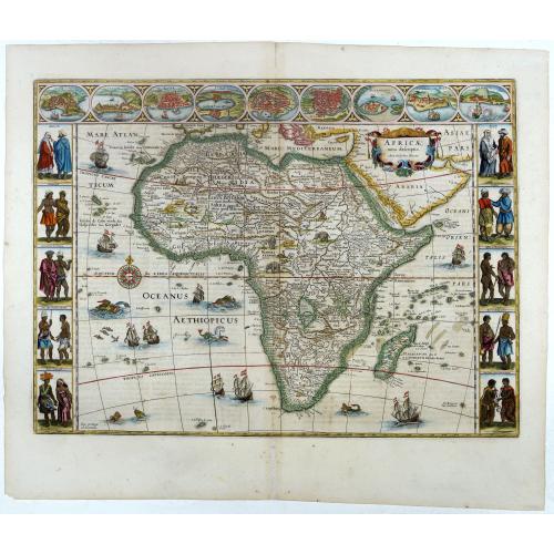 Old map image download for Africae nova descriptio.