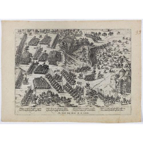 Old map image download for Philippus Strossy Italianischer Captein. . . Plate 26.