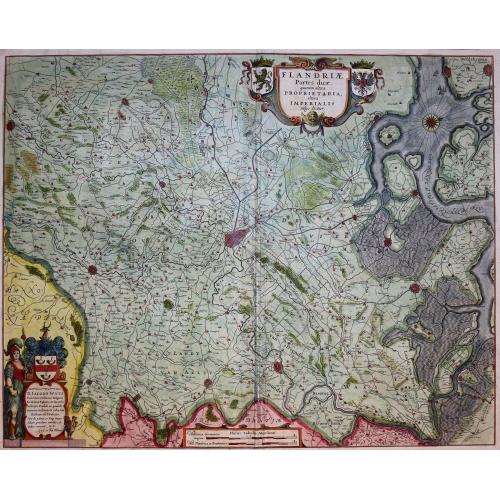 Old map image download for Flandriae Partes duae quarum altera proprietaria . . .