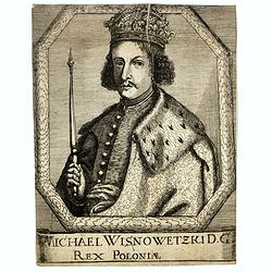 MICHAEL WISNOWETZKI D.G. REX POLONIAE.