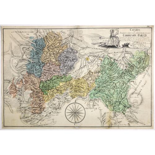 Old map image download for Charte Braunscheweigisch Luneburgischen Communion Hartze . . .