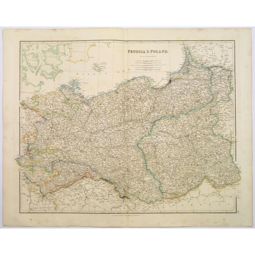 Old map image download for Prussia & Poland.