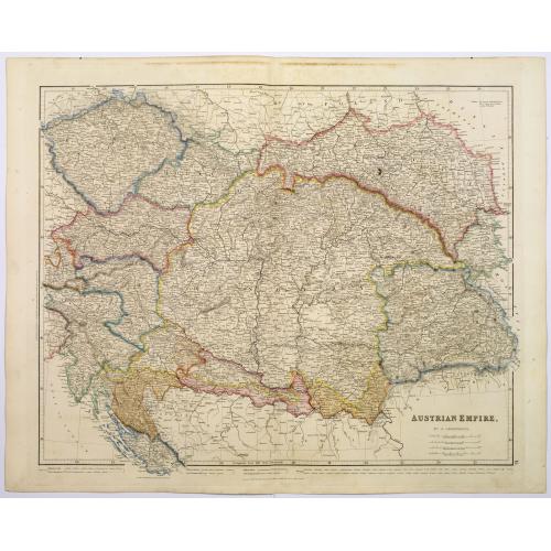 Old map image download for Austrian Empire.