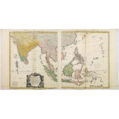 Old map image download for [2-sheets] Carte des Indes Orientales. . .