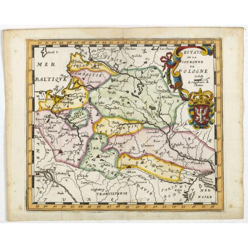 Old map image download for Estats de la Couronne de Pologne.