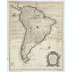 A Map of South America, With all the European Settlements. . .