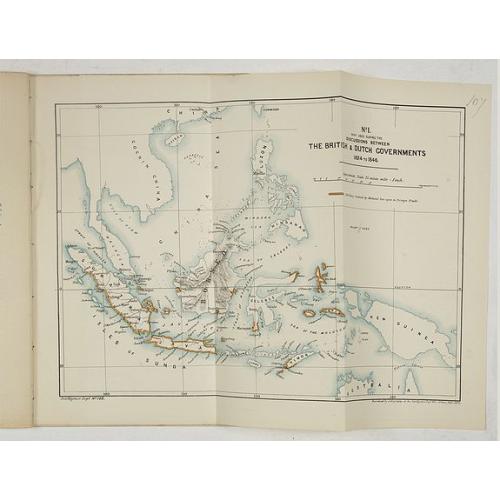 Old map image download for Papers relating to the affairs of Sulu and Borneo, and to the grant of a charter of incorporation of the British North Borneo Company. . . (with two folding maps of Indonesia)