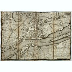 Plan de la ville et citadelle de Mayence, avec ses nouvelles fortifications. . .