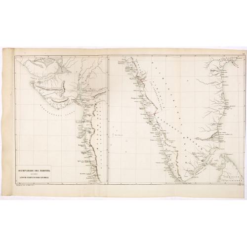 Old map image download for Dachinabadae ora Maritima secundum anonymi periplum maris erythrei. (India)