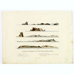 Terre de Diemen et Nouvelle-Hollande. . . [plate III]