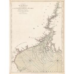 A Chart of the Braces at the Entrance of the Ganges or River...