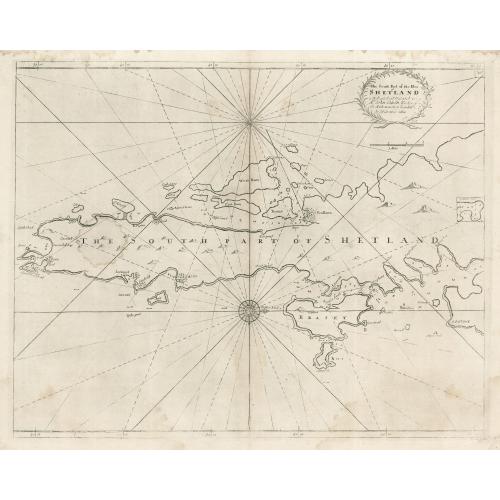 Old map image download for The South Part of Shetland