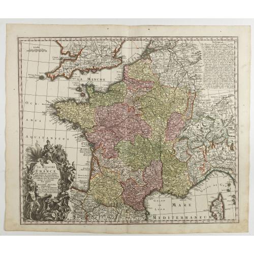 Old map image download for Le Royaume de France . . .