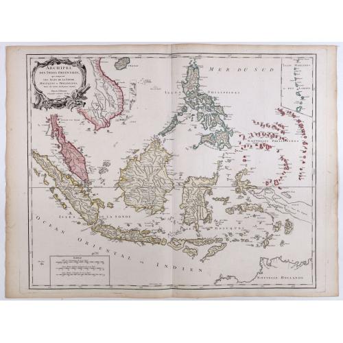 Old map image download for Archipel Des Indes Orientales, qui comprend Les Isles De La Sonde.. Philippines..