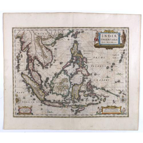 Old map image download for Indiae Orientalis nova descriptio.