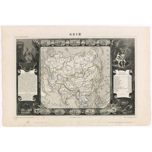 Old map image download for Carte de l'Asie.