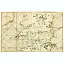 A new and correct chart of the channel between England & France..