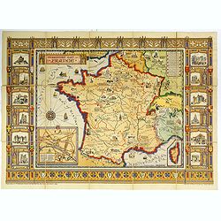 The Picture Map of France.