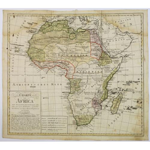 Old map image download for Charte von Africa.