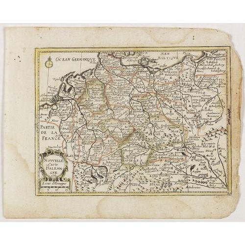 Old map image download for Nouvelle Carte d'Allemagne 1651. (29).