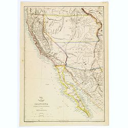 California, Utah, Lower California and New Mexico.