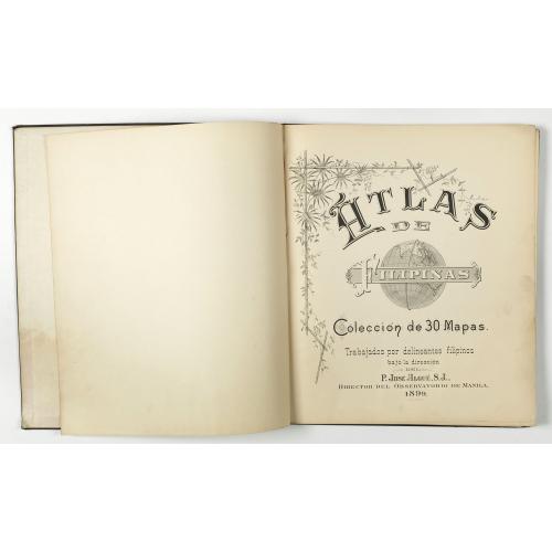 Old map image download for Atlas de Filipinas. Trabajados por delineantes filipinos. . .