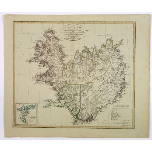 Old map image download for Island nach Murdochisher Projection. . .