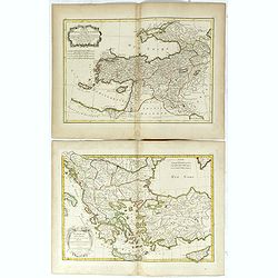 [Two maps] Carte de la Turquie d'Asie . . . Turquie d'Europe . . .