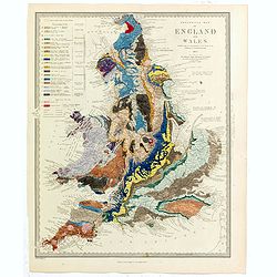 Geological Map of England and Wales . . .