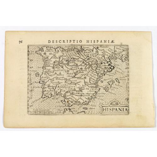 Old map image download for Hispania.