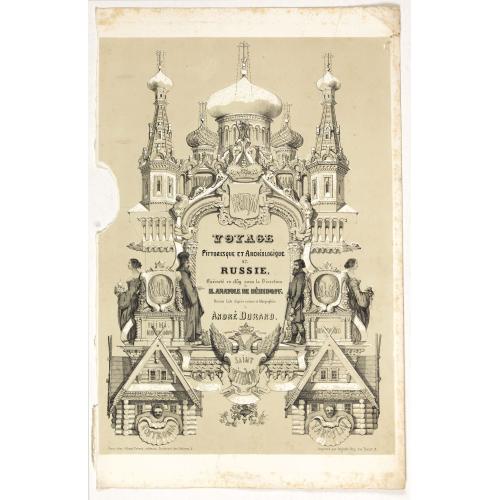 Old map image download for [Title page] Voyage pittoresque et archaéologique en Russie.