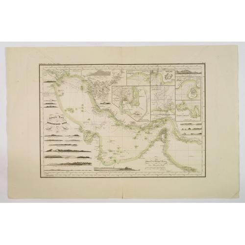 Old map image download for Reduzirte Karte von Persischen Golf.