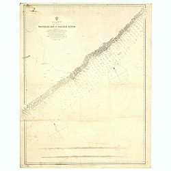 Africa south coast sheet V Cape Colony Waterloo Bay to Bashee River surveyed by Navigating Lieutenant WE Archdeacon RN assisted by ... Africa - SW coast Table Bay surveyed by Mr F Skead Master RN assisted by Mr Charles Watermeyer 1858-60