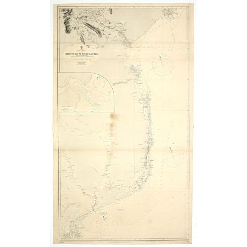 Old map image download for Africa east coast / Delagoa Bay to river Zambezi surveyed by Captain Pelham Aldrich assisted by [...] HMS Sylvia 1884