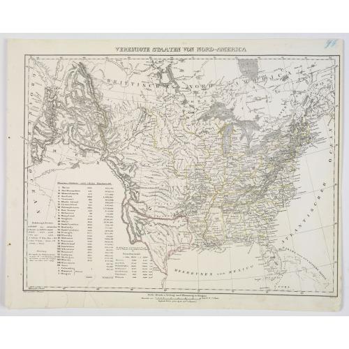 Old map image download for Vereinigte Staaten von Nord-America.