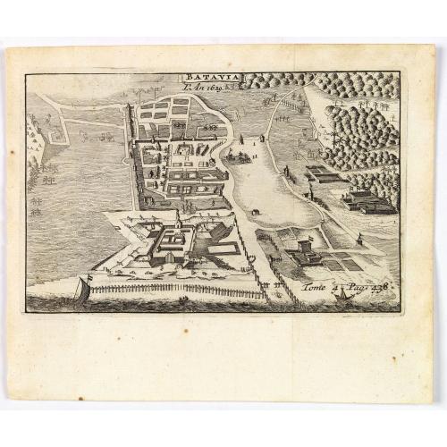 Old map image download for Batavia, L'an 1629.