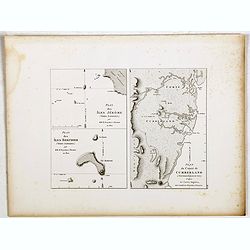 Plan des Iles Jerome (Terre Napoleon). . . [with] Plan des Iles Berthier (Terre Napoleon). . . [with] Plan du comte de Cumberland (Nouvelle-Galles du sud) d'apres les cartes Anglaises, mais assujetti aux observations Francaises.