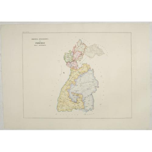 Old map image download for Provincia ecclesiastica di Frigurgo nell' Alemagna (Tav LXXIX)