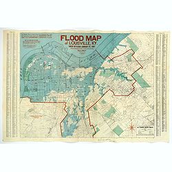 Flood Map of Louisville, KY.