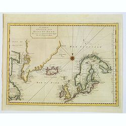 Carte Reduite des Mers du Nord. . .